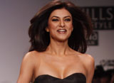 Sushmita Sen at Wills Fashion Week