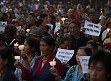 Tibetan Exiles Protest Rally Nepal