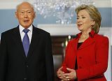 Lee Kuan Yew & Hillary Clinton