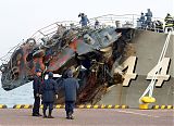 Japanese Destroyer Collision