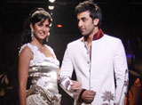 Katrina Kaif & Ranbir Kapoor at Wills