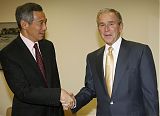 George Bush in Singapore