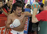 Manny Pacquiao Trains for Cotto
