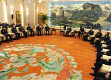 Hu Jintao Hosts Air Force Generals