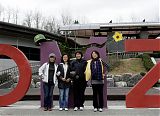 Tourists at the DMZ