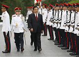 Hu Jintao at APEC Singapore