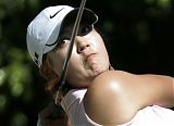 Michelle Wie at Lorena Ochoa