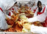 Making Kimchi in Seoul