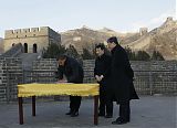 Obama on the Great Wall