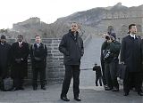 Obama on the Great Wall