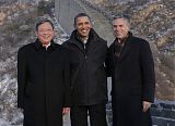 Obama on the Great Wall