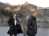 Obama on the Great Wall
