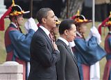 Obama in Seoul