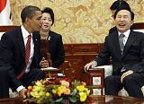 Obama in Seoul