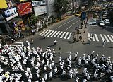 Peace March in Calcutta