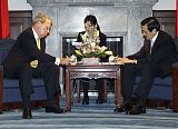 Ma Ying-jeou and Raymond Burghardt