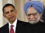 Obama Welcomes Singh