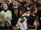 Obama Welcomes Singh