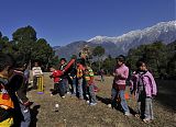 Tibetan Kids Play Cricket