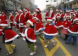 Santas in Seoul