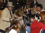 Johnny Depp in Japan