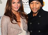 Christine Teigen, John Legend at Vevo Launch