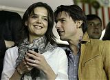 Tom Cruise, Katie Holmes in Seville