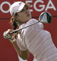 Michelle Wie at Dubai Masters