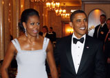Michelle & Barack Obama at Nobel Prize Banquet