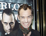 Sherlock Holmes Premiere - Jude Law