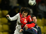 Chu-Young Park at Monaco Stadium