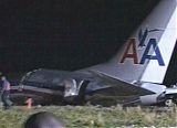 American Flight Overshoots Runway