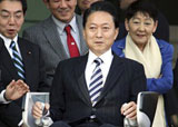 Hatoyama Tests Personal Mobility Vehicle