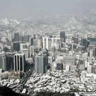 Seoul Snowfall