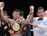 Uchiyama v Salgado Super Featherweight Match