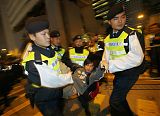 Hong Kong High-Speed Rail Line Protest
