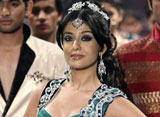 Amrita Rao at Bangalore Fashion Week