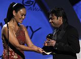 Tia Carrere at Grammies