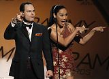 Tia Carrere at Grammies