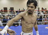 Manny Pacquiao Training in Texas