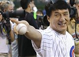 Jackie Chan at Wrigley Field