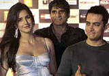 Katrina Kaif and Aamir Khan