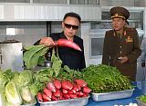 Kim Jong=Il Inspects Army Base