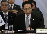Lee Myung-bak at Panama Summit