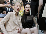 Rinko Kikuchi at Paris Fashion Week