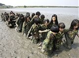 Korean Kids at Self-Denial Training Camp