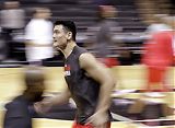 Yao Ming at Spurs Game