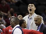 Yao Ming at Spurs Game
